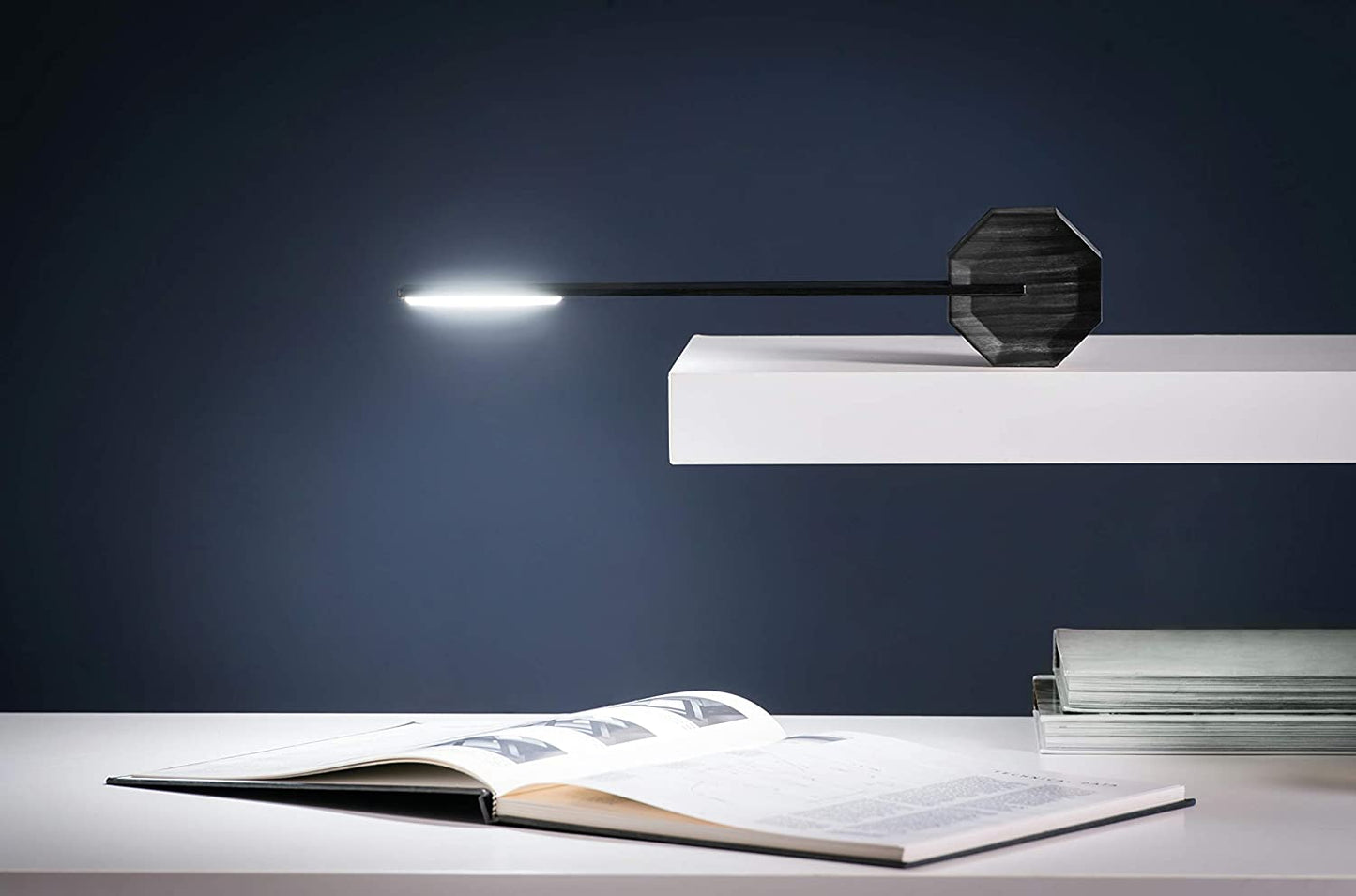 Gingko Octagon Rechargeable Touch Sensitive Modern LED Desk Lamp