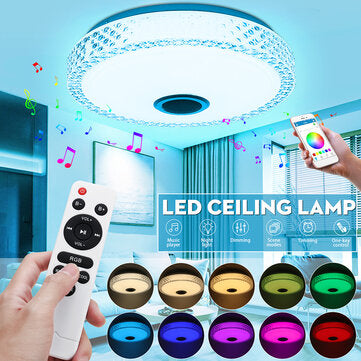 48W APP Control Dimmable Ceiling Lamp LED Bluetooth Smart Ceiling Light