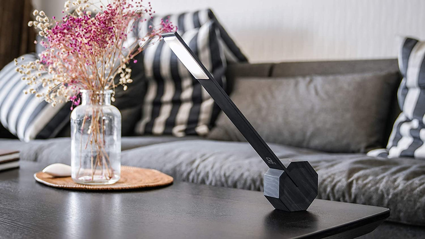 Gingko Octagon Rechargeable Touch Sensitive Modern LED Desk Lamp