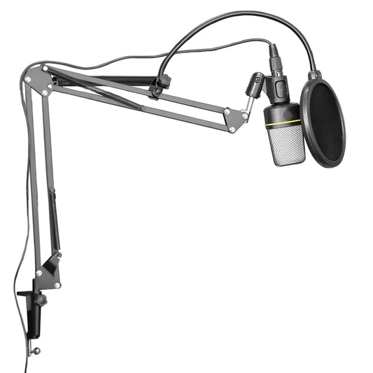 Microphone Suspension Boom Scissor Arm Stand 31.5