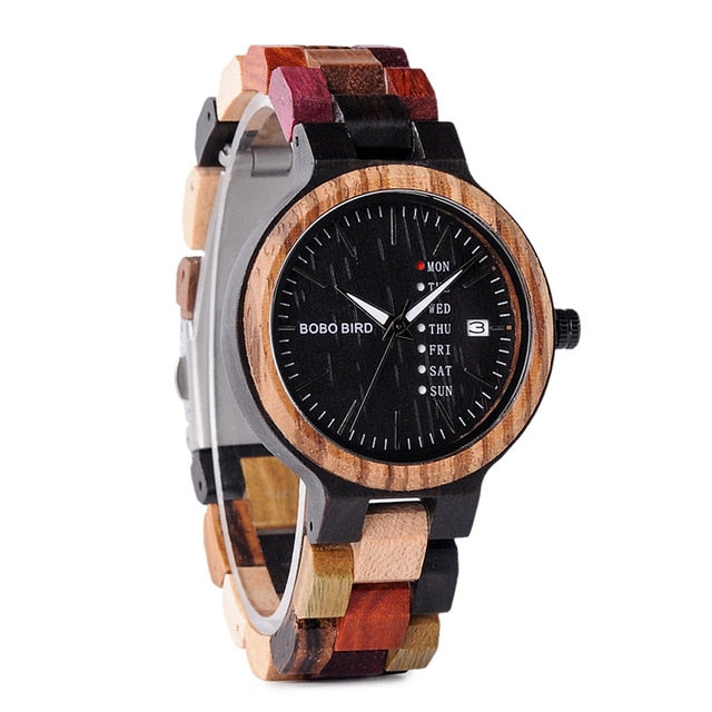 Lover Couple Wood Watch for Men & Women