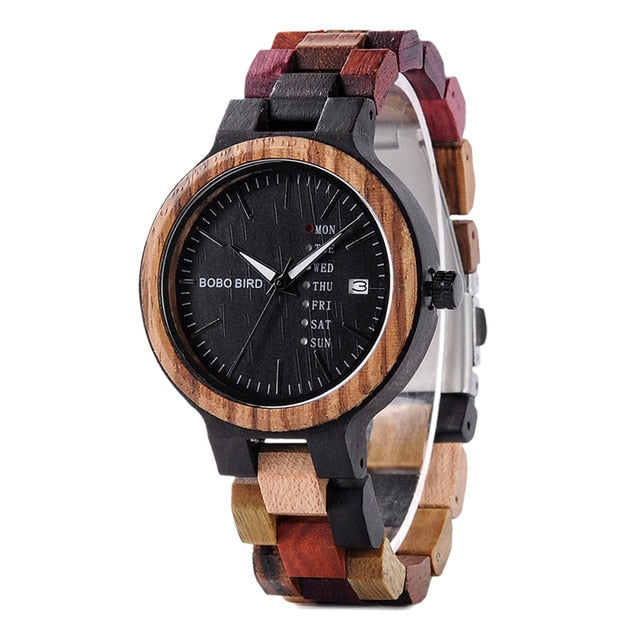 Lover Couple Wood Watch for Men & Women