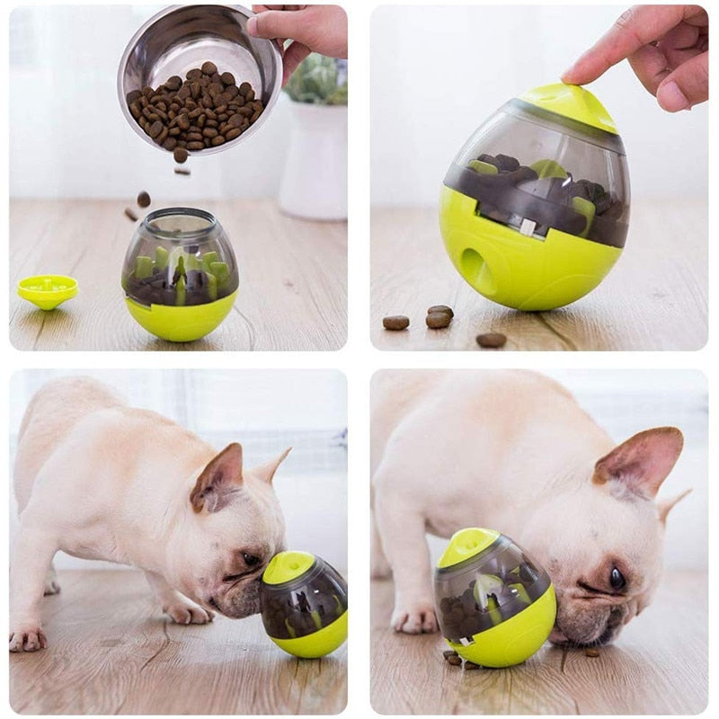 Interactive Ball Llike Pet Food Dispenser