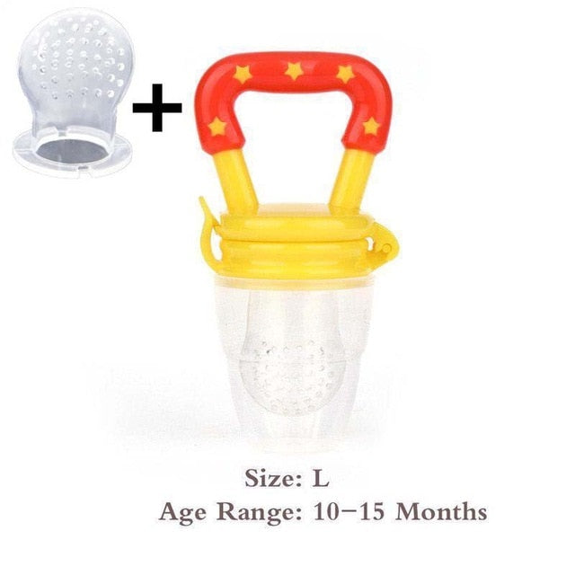 Baby Food Feeder Pacifier Fresh Fruit Feeder Infant Teething Toy Nibbler