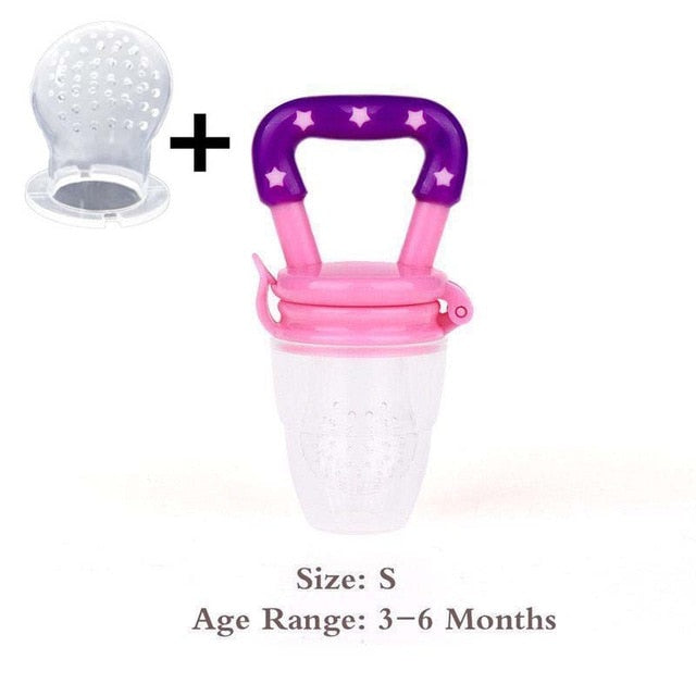 Baby Food Feeder Pacifier Fresh Fruit Feeder Infant Teething Toy Nibbler