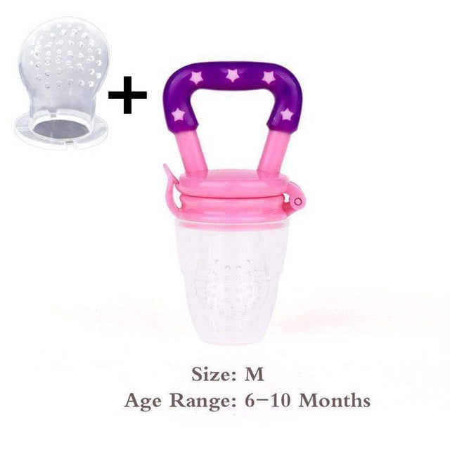 Baby Food Feeder Pacifier Fresh Fruit Feeder Infant Teething Toy Nibbler