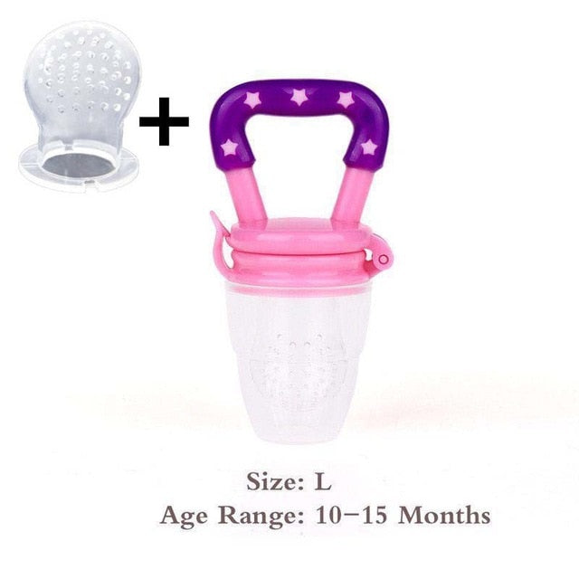 Baby Food Feeder Pacifier Fresh Fruit Feeder Infant Teething Toy Nibbler