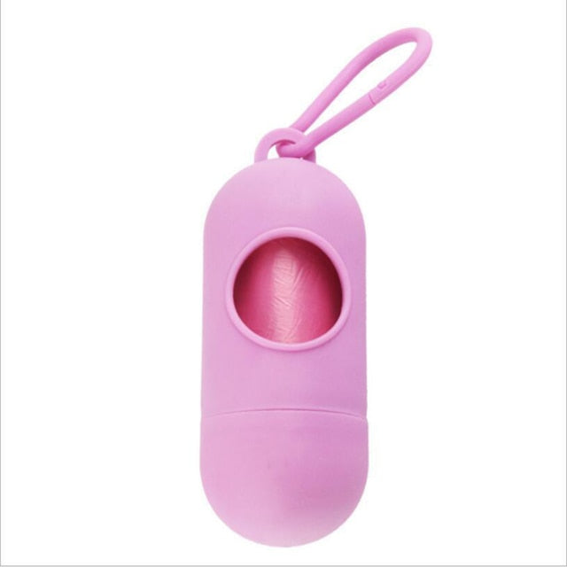 Portable Dog Poop Bag Dispenser Practical Waste Garbage Bags