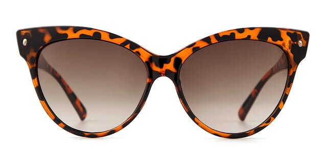 2020 Oversized Cat Eye Sunglasses Women Brand Design Vintage Big Frame Retro Black Rihanna Cateye Sun Glasses Shades Lady S206