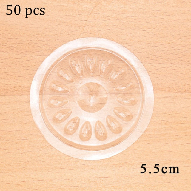 Eyelash Glue Holder, An Adhesive Pallet Eyelash Extension glue pads