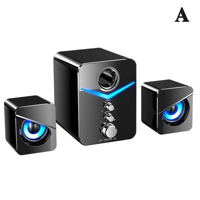AUX Wired Bluetooth Speaker Home Theater System Combination